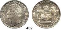 Deutsche Münzen und Medaillen,Sachsen Johann 1854 - 1873 Ausbeutevereinstaler 1871.  Kahnt 472.  AKS 135.  Jg. 128.  Thun 350.  Dav. 897.