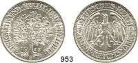 R E I C H S M Ü N Z E N,Weimarer Republik  5 Reichsmark 1928 E.  Jaeger 331.  Eichbaum.