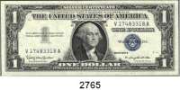 P A P I E R G E L D,AUSLÄNDISCHES  PAPIERGELD U.S.A. 1 Dollar Silver Certificate 1957 B.  Pick 419 b.