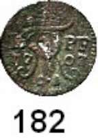 Deutsche Münzen und Medaillen,Preußen, Königreich Friedrich I. (1688) 1701 - 1713 Einseitiger Pfennig 1703 CS, Berlin.  0,39 g.  Old. 53.  v. S. 313.