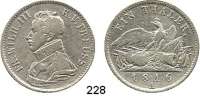 Deutsche Münzen und Medaillen,Preußen, Königreich Friedrich Wilhelm III. 1797 - 1840 Taler 1816 A.  Kahnt 364.  Olding  105.  AKS 12.  Jg. 35.  Thun 245.  Dav. 758.  