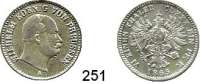 Deutsche Münzen und Medaillen,Preußen, Königreich Wilhelm I. 1861 - 1888 1/6 Taler 1865.  Old. 410.  AKS 101.  Jg. 95.