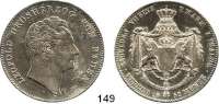 Deutsche Münzen und Medaillen,Baden - Durlach Karl Leopold Friedrich 1830 - 1852 Doppeltaler 1852.  Kahnt 32.  AKS 89.  Jg. 64.  Thun 26.  Dav. 526.