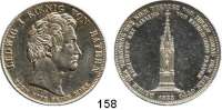 Deutsche Münzen und Medaillen,Bayern Ludwig I. 1825 - 1848 Geschichtstaler 1835.  Denkmal bei Aibling.  Kahnt 94.  AKS 134.  Jg. 49.  Thun 67.  Dav. 575.