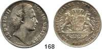 Deutsche Münzen und Medaillen,Bayern Ludwig II. 1864 - 1886 Vereinstaler 1866.  Frisur ohne Scheitel.  Kahnt 128.  AKS 174.  Jg. 104.  Thun 103.  Dav. 612.