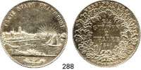 Deutsche Münzen und Medaillen,Frankfurt am Main Freie Stadt 1814 - 1866 Doppeltaler 1841.  Stadtansicht.  Kahnt 181.  AKS 3.  Jg. 15.  Thun 130.  Dav. 640.