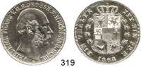 Deutsche Münzen und Medaillen,Mecklenburg - Schwerin Friedrich Franz II. 1842 - 1883 Taler 1864.  Kahnt 293.  AKS 38.  Jg. 58.  Thun 215.  Dav. 728.