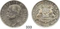 Deutsche Münzen und Medaillen,Nassau Adolf 1839 - 1866 Vereinstaler 1863.  Kahnt 314.  AKS 64.  Jg. 62.  Thun 236.  Dav. 749.