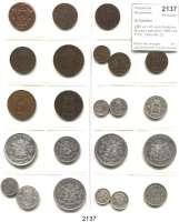 AUSLÄNDISCHE MÜNZEN,Schweden L O T S      L O T S      L O T S LOT. von 45 verschiedenen Münzen zwischen 1666 und 1972.  Darunter 22 Silbermünzen.