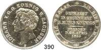 Deutsche Münzen und Medaillen,Sachsen Johann 1854 - 1873 Taler 1855.  Münzbesuchstaler.  Kahnt 460.  AKS 156.  Jg. 99.  Thun 334.  Dav. 885.
