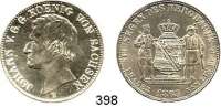 Deutsche Münzen und Medaillen,Sachsen Johann 1854 - 1873 Ausbeutevereinstaler 1865.  Kahnt 471.  AKS 135.  Jg. 127.  Thun 349.  Dav. 896.