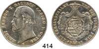Deutsche Münzen und Medaillen,Sachsen - Coburg und Gotha Ernst II. 1844 - 1893 Taler 1862.  Kahnt 496.  AKS 103.  Jg. 296.  Thun 369.