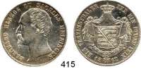 Deutsche Münzen und Medaillen,Sachsen - Meiningen Bernhard II. Erich Freund 1803 - 1866 Taler 1862.  Kahnt 505.  AKS 184.  Jg. 450.  Thun 379.  Dav. 838.