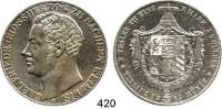 Deutsche Münzen und Medaillen,Sachsen - Weimar - Eisenach Karl Friedrich 1828 - 1853 Doppeltaler 1842.  Kahnt 515.  AKS 20.  Jg. 532.  Thun 383.  Dav. 844.