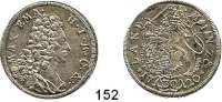 Deutsche Münzen und Medaillen,Bayern Maximilian II. Emanuel 1679 - 1726 30 Kreuzer 1720.  7,17 g.  Hahn 196.  Schön 26.
