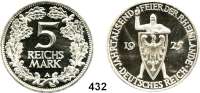 R E I C H S M Ü N Z E N,Weimarer Republik  5 Reichsmark 1925 A.  Jaeger 322.  Rheinlande.