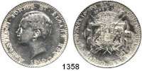 AUSLÄNDISCHE MÜNZEN,Portugal Emanuel II. 1908 - 1910 1000 Reis 1910.  100. Jahrestag des Krieges gegen Napoleon.  Schön 15.  KM 558.