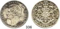 Deutsche Münzen und Medaillen,Sachsen Johann 1854 - 1873 Vereinstaler 1864.  Kahnt 470.  AKS 137.  Jg. 126.  Thun 348.  Dav. 895.