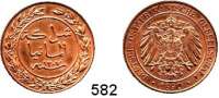 Besetzte Gebiete - Kolonien - Danzig,Deutsch - Ostafrika 1 Pesa 1890. Jaeger 710.