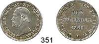 Deutsche Münzen und Medaillen,Sachsen - Coburg und - Gotha Ernst II. 1844 - 1893 1/6 Taler 1869.  AKS 118.  Jg. 297.  Zum 25jährigen Regierungsjubiläum.
