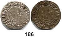 Deutsche Münzen und Medaillen,Preußen, Herzogtum Albrecht von Brandenburg (1511) 1525-1568 Groschen 1538 und 1544.  Neumann 45 und 46.  LOT. 2 Stück.