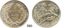 Besetzte Gebiete - Kolonien - Danzig,Deutsch - Neuguinea 5 Mark 1894 A. Jaeger 707.