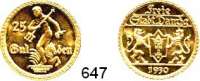 Besetzte Gebiete - Kolonien - Danzig,Danzig 25 Gulden 1930. Jaeger D 11. GOLD.
