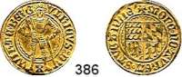 Deutsche Münzen und Medaillen,Württemberg Ulrich 1498 - 1550 Goldgulden o.J. (ab 1501), Stuttgart  3,26 g.  Klain/Raff 32.   Fb. 3540.        GOLD.