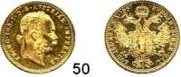Österreich - Ungarn,Habsburg - Lothringen Franz Josef I. 1848 - 1916 Dukat 1887.  3,48 g.  Frühwald 1246.  Jl. 344.  KM 2267.  Fb. 493.  GOLD.