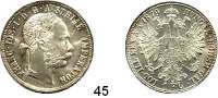 Österreich - Ungarn,Habsburg - Lothringen Franz Josef I. 1848 - 1916 Gulden 1879, Wien.  Frühwald 1499.  Jl. 342.  Kahnt 149  KM 2222.
