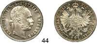 Österreich - Ungarn,Habsburg - Lothringen Franz Josef I. 1848 - 1916 Gulden 1879, Wien.  Frühwald 1499.  Jl. 342.  Kahnt 149  KM 2222.