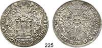 Deutsche Münzen und Medaillen,Hamburg, Stadt Karl VI. 1711 - 1740 32 Schilling 1727 IHL.  18,15 g.  Gaed. 629.  Dav. 538.  Jg. 9.