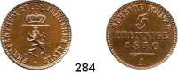 Deutsche Münzen und Medaillen,Reuß Jüngerer Linie (Schleiz) Heinrich LXII. 1818 - 1854 3 Pfennig 1850 A.  AKS 31.  Jg. 130.