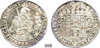 Deutsche Münzen und Medaillen,Sachsen Johann Georg I. 1611 - 1656 Taler 1639 S-D, Dresden.  28,9 g.  Clauss/Kahnt 168.  Dav. 7612.
