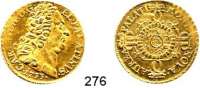 Deutsche Münzen und Medaillen,Pfalz Karl Philipp 1716 - 1742 Karolin 1733.  9,63 g.  Slg. Memmesheimer 2412.  Fb. 2029.  GOLD.
