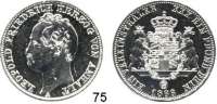 Deutsche Münzen und Medaillen,Anhalt - Dessau Leopold Friedrich 1817 - 1871 Vereinstaler 1866 A.  Kahnt 10.  AKS 30.  Jg. 79.  Thun 10.  Dav. 509.