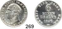 Deutsche Münzen und Medaillen,Oldenburg Paul Friedrich August 1829 - 1853 1/6 Taler 1846 B.  AKS 10.  Jg. 42.