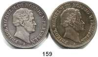 Deutsche Münzen und Medaillen,Preußen, Königreich Friedrich Wilhelm III. 1797 - 1840 Ausbeutetaler 1830 A und 1835 A.  Kahnt 371.  AKS 18.  Jg. 63.  Thun 251.  Old. 184.  Dav. 764.  LOT. 2 Stück.