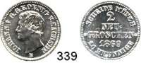 Deutsche Münzen und Medaillen,Sachsen Johann 1854 - 1873 2 Neugroschen 1869 B.  AKS 145.  Jg. 130.