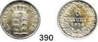 Deutsche Münzen und Medaillen,Württemberg, Königreich Wilhelm I. 1816 - 1864 6 Kreuzer 1856.  AKS 100.  Jg. 68.