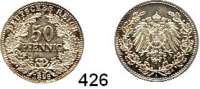 R E I C H S M Ü N Z E N,Kleinmünzen  50 Pfennig 1896 A.  Jaeger 15.