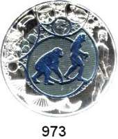 AUSLÄNDISCHE MÜNZEN,E U R O  -  P R Ä G U N G E N Österreich 25 EURO 2014 (Bi-Metall Silber/Niob).  Evolution.  Im Originaletui mit Zertifikat.