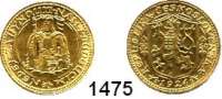 AUSLÄNDISCHE MÜNZEN,Tschechoslowakei Republik, 1918 - 1939 Dukat 1924, Kremnitz  (3,44g fein).  Schön 12.  KM 8.  Fb. 2.  GOLD..
