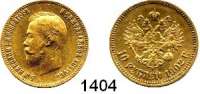 AUSLÄNDISCHE MÜNZEN,Russland Nikolaus II. 1894 - 1917 10 Rubel 1902.  (7,74g fein).  Bitkin 10.  Schön 16.4.  Y. 64.  Fb. 179.  GOLD.