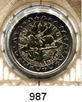 AUSLÄNDISCHE MÜNZEN,E U R O  -  P R Ä G U N G E N San Marino 2 Euro 2005.  Galileo Galilei.  Schön 460.  KM 469.