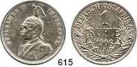 Besetzte Gebiete - Kolonien - Danzig,Deutsch - Ostafrika 1 Rupie 1906 J. Jaeger 722.