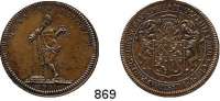M E D A I L L E N,Varia  Bronzemedaille 1661 (spätere Prägung).  Auf den französischen Parlamentspräsidenten Mathieu Molé.  31,9 mm.  10,58 g.