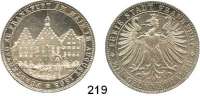 Deutsche Münzen und Medaillen,Frankfurt am Main Freie Stadt 1814 - 1866 Vereinstaler 1863.  Fürstentag.  Kahnt 172.  AKS 45.  Jg. 52.  Thun 147.  Dav. 654.