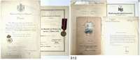 Orden, Ehrenzeichen, Militaria, Zeitgeschichte,Deutschland Drittes Reich Personenkonvolut eines Unteroffiziers in der 1./Lei. Flakabteilung 761 mot.  Urkunde für die Sudetenmedaille 