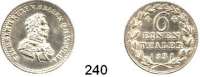 Deutsche Münzen und Medaillen,Hessen - Kassel Wilhelm II. 1821 - 1847 1/6 Taler 1831.  AKS 23.  Jg. 17 b.
